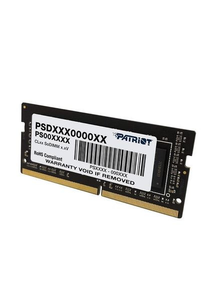 Пам'ять оперативна для ноутбука SODIMM DDR4 SL 4GB 2666MHz CL19 512X8 Patriot (293346164)