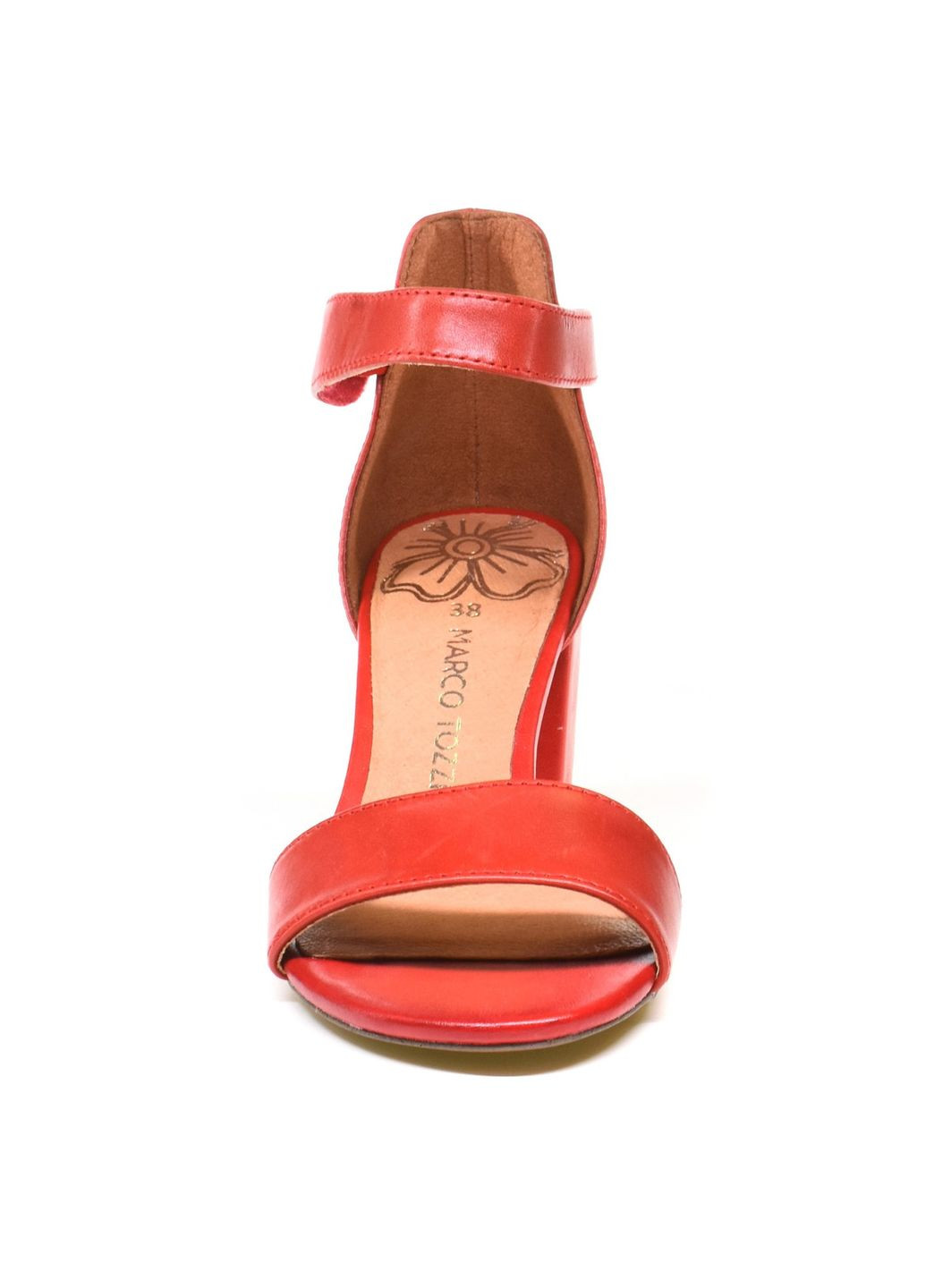 Красные босоніжки Marco Tozzi