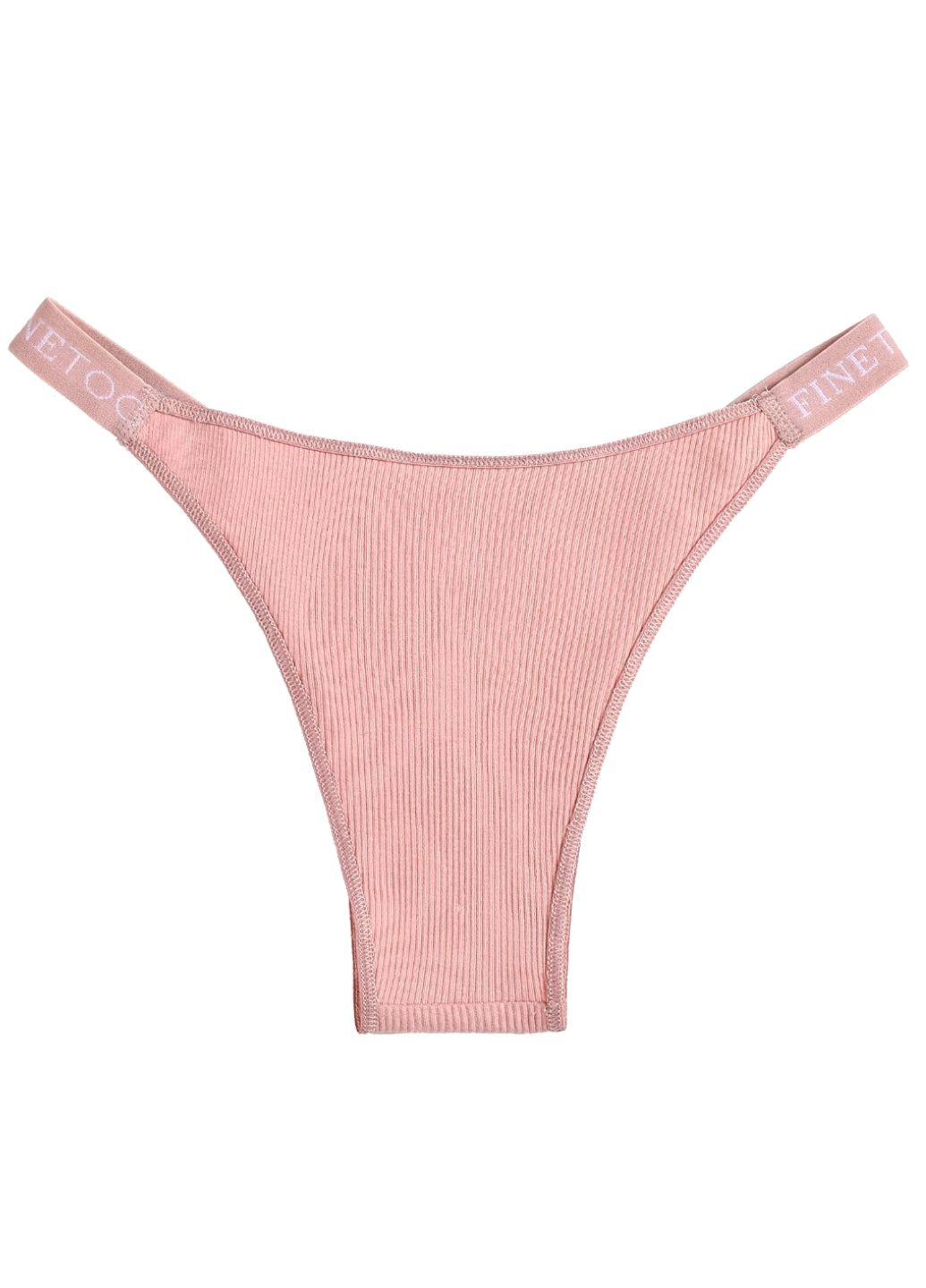 Жіночі трусики бразиліани в рубчик Good and Comfortable (1488-44-01) Finetoo (305822307)