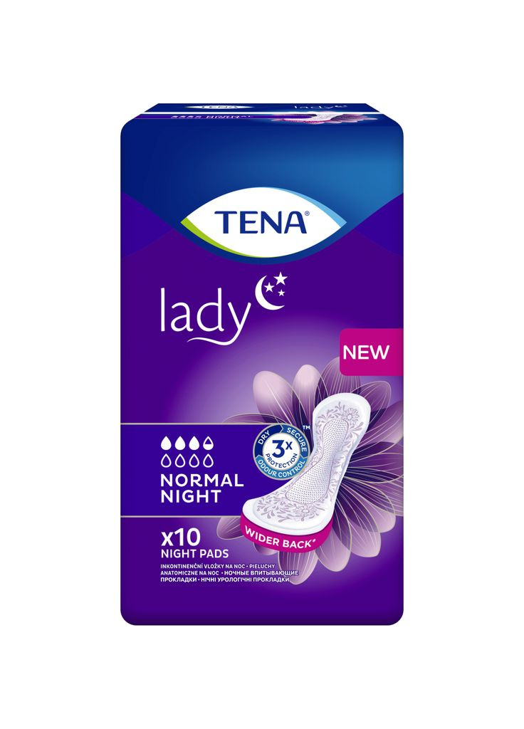 Прокладки Tena lady normal night 10 шт. (268745128)