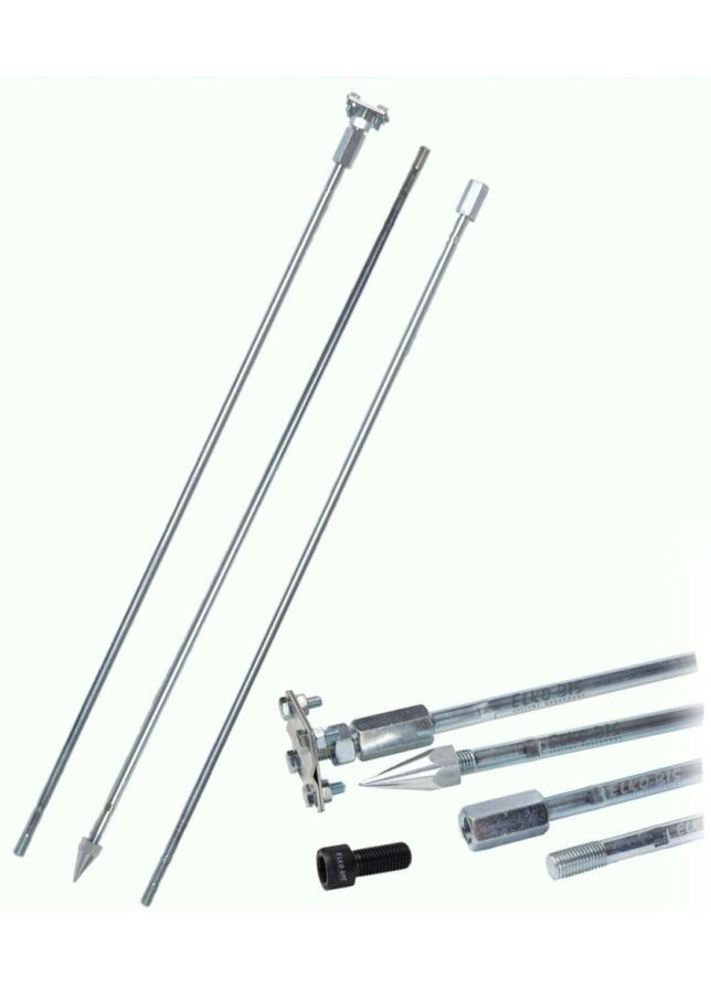 Косий з'єднувач штиря заземлення Ф16 і смуги/катанки оцинкованої No Brand (364956044)