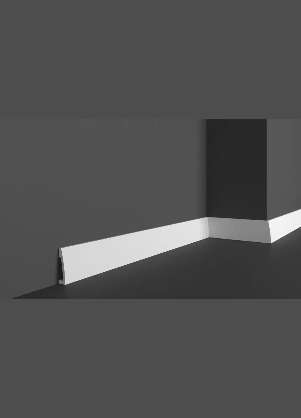 Плінтус дюрополімерний 50x13x2000 мм Grand Decor ProfiLuxe HCR 505 (336382724)