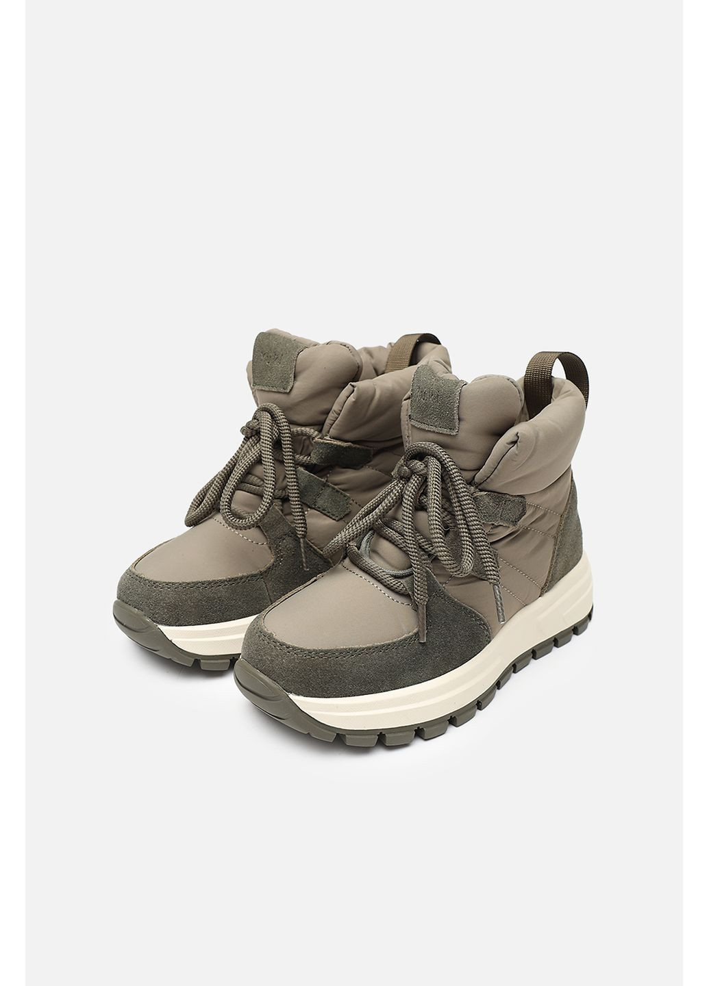 Зимние дутики женские цвет хаки цб-00275427 Yuki