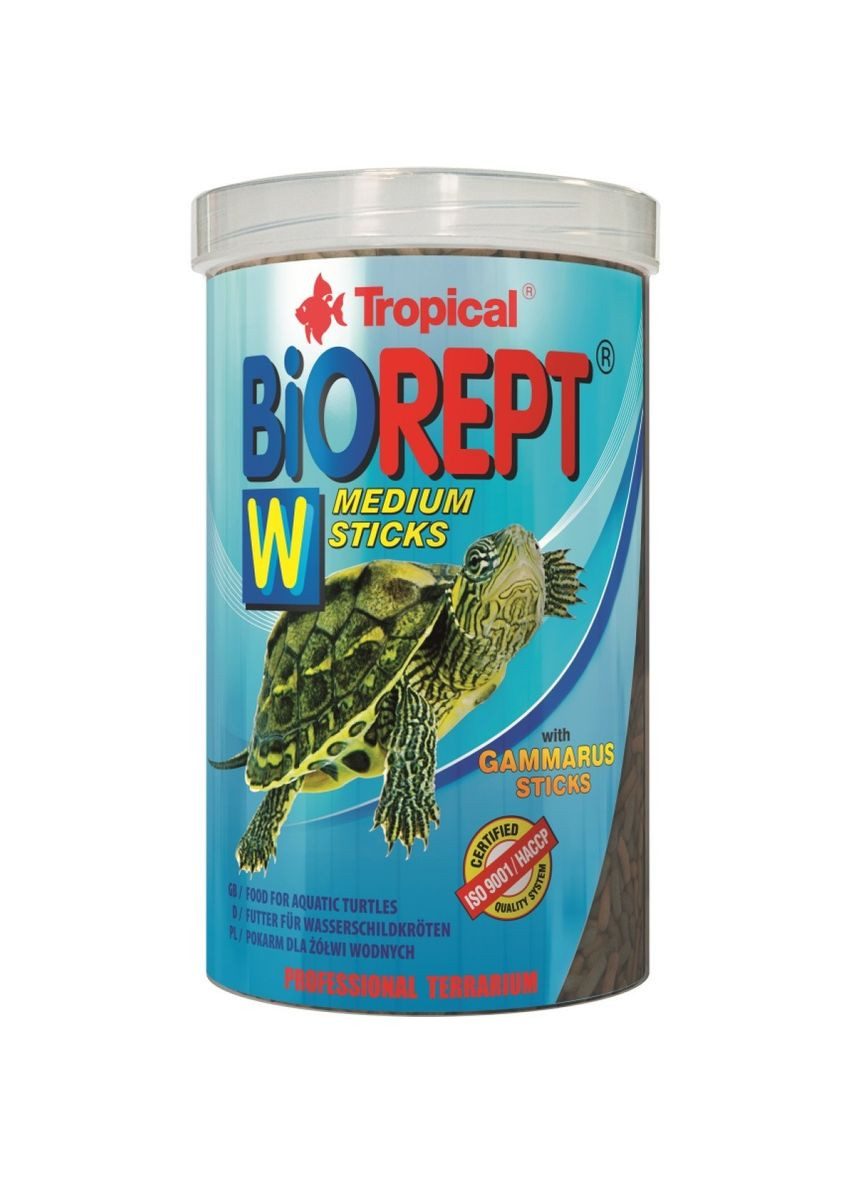 Корм Biorept W для земноводных и водных черепах 500 мл/150 г (11365) Tropical (279570723)