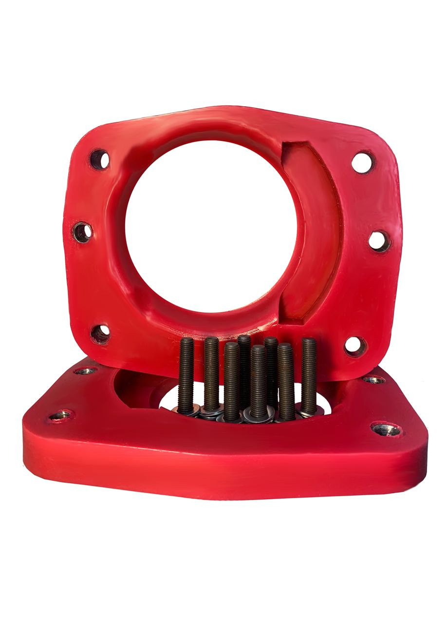 Проставки передние на верх опоры полиуретановые Fiat Ulysse (1994-2002) 40 мм PolyFab (335251973)