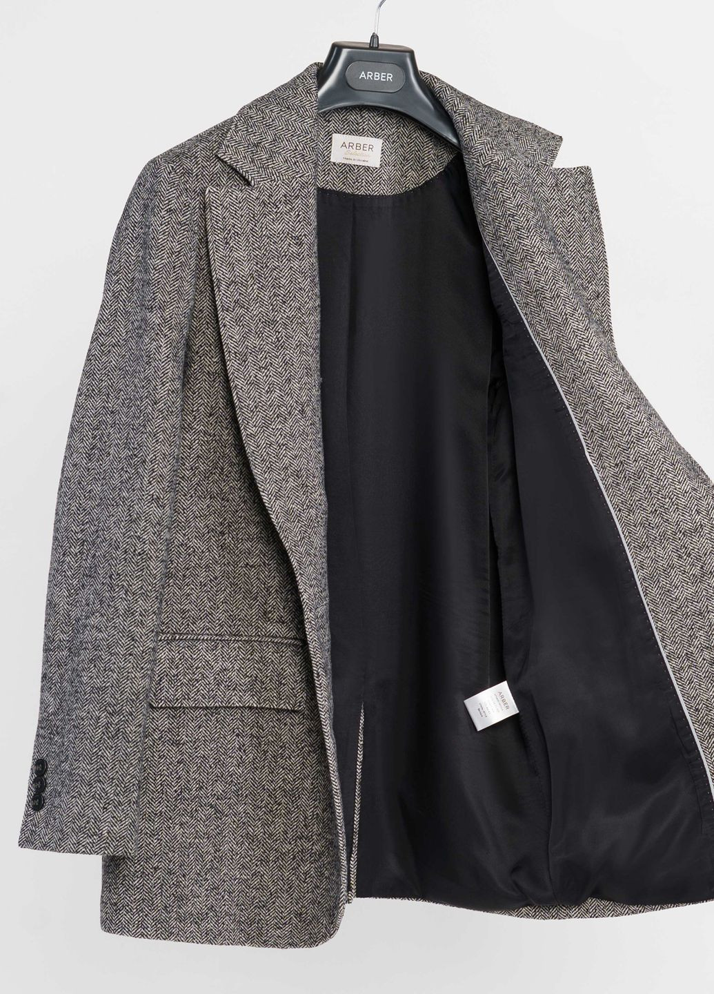 Черный женский жакет женский черный Arber - зимний