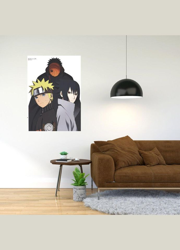 Плакат- з принтом "Naruto - Наруто (сенен-манга аніме) 16" A2 Кавун постер (316210468)