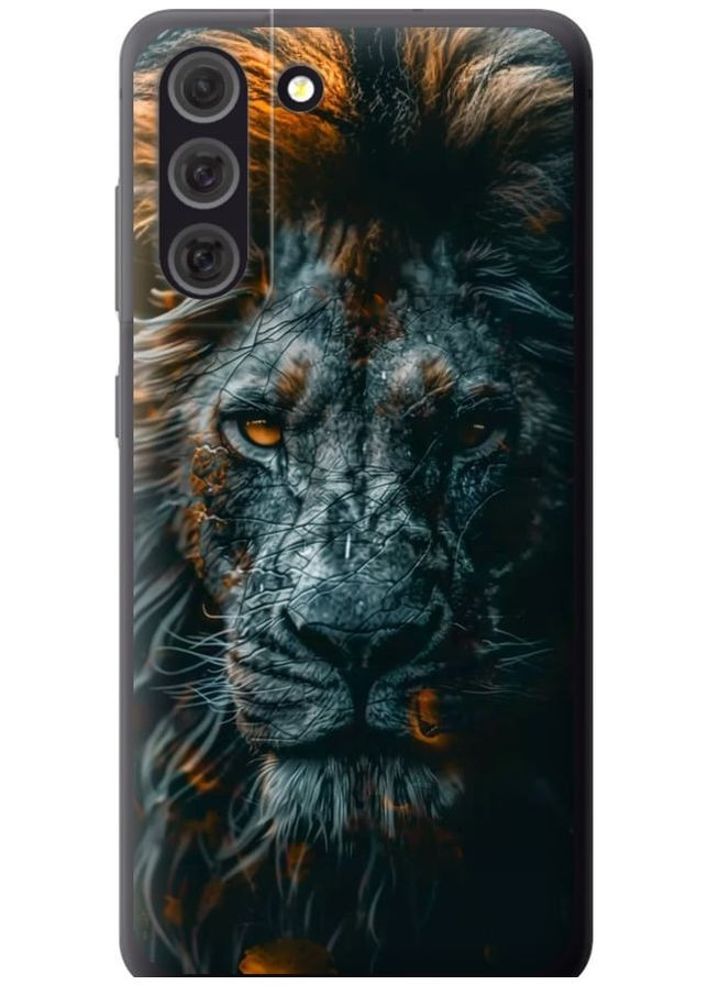 Силіконовий чохол 'Лев у сутінках' для Endorphone Samsung Galaxy S21 FE (297658153)