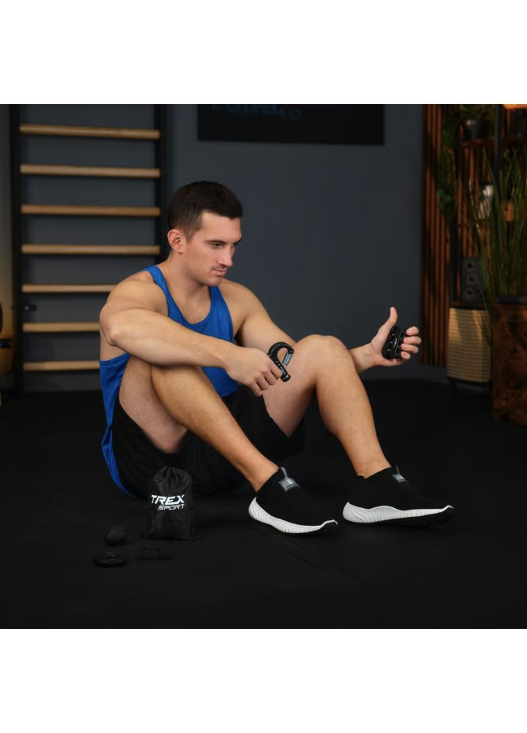 Набор регулируемых эспандеров 5-60кг TX-005HSA черный TREX Sport (361951570)