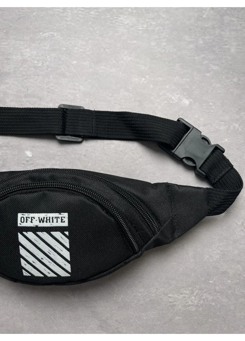 Бананка чорна OFF WHITE (маленька) # - (395671133)