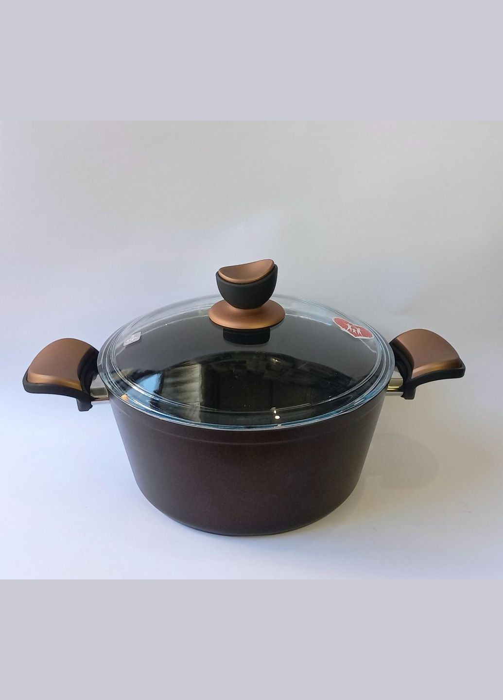 Набор посуды Elite Titanium CASA ROYAL "Bio Titanium" 7 пр Коричневый No Brand (301350962)