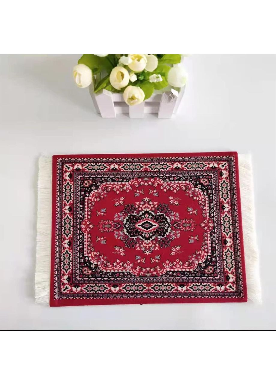 Коврик для мыши с персидским узором, ретро стиль, мягкий тканевый, 26.5х17.5 см. China (354827467)