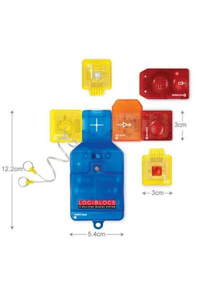 Набір для досліджень Logiblocs Шпигунські гаджети 7 модулів 30 проектів (00-06805) 4M (323101906)