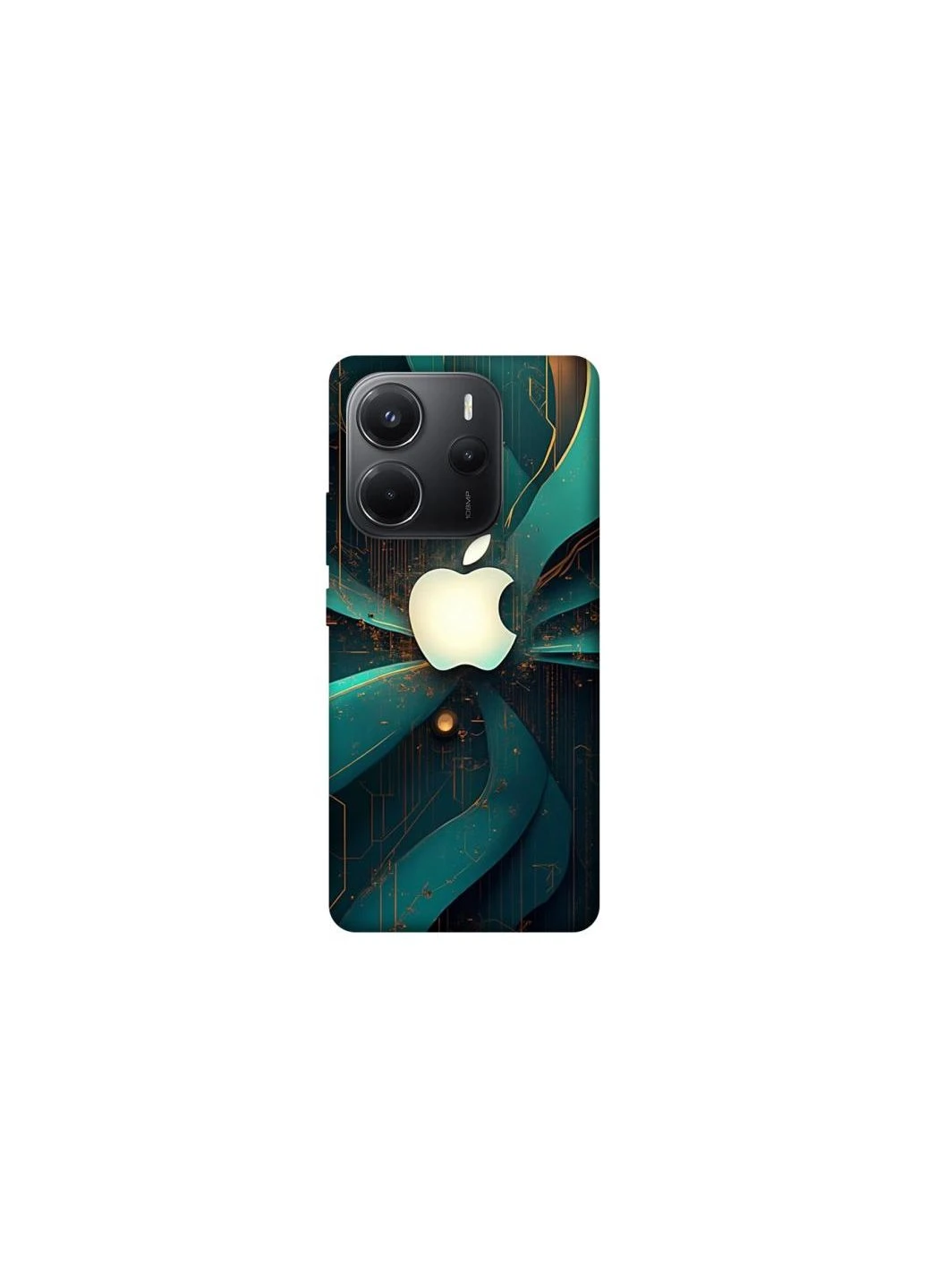Чохол на Xiaomi Redmi Note 14 4G (Int. version) Apple logo ver.4 Frontalka (357275440)