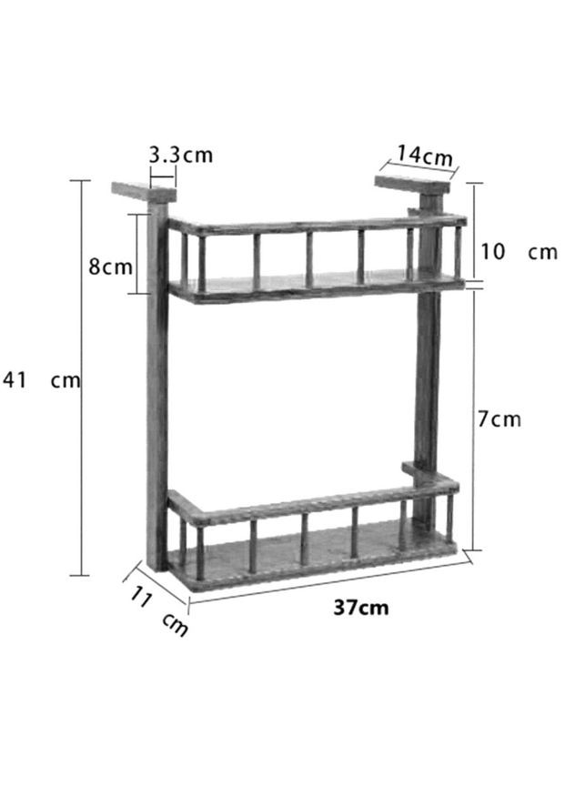 Полиця на холодильник з дерева Еплтон савоярді (ПХО-000115) No Brand (327865734)
