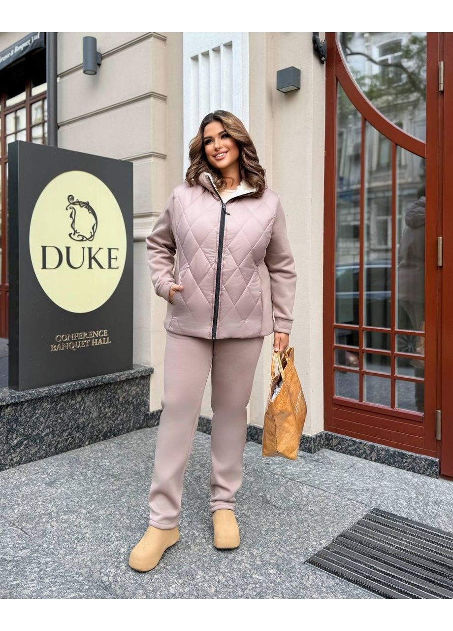 Костюм (кофта, штани), колір Бежевий Fashion (364184159)