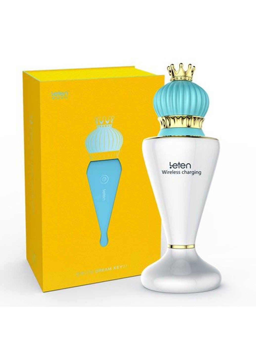 Вибратор Dream Key с индукционной зарядкой Leten (316253940)