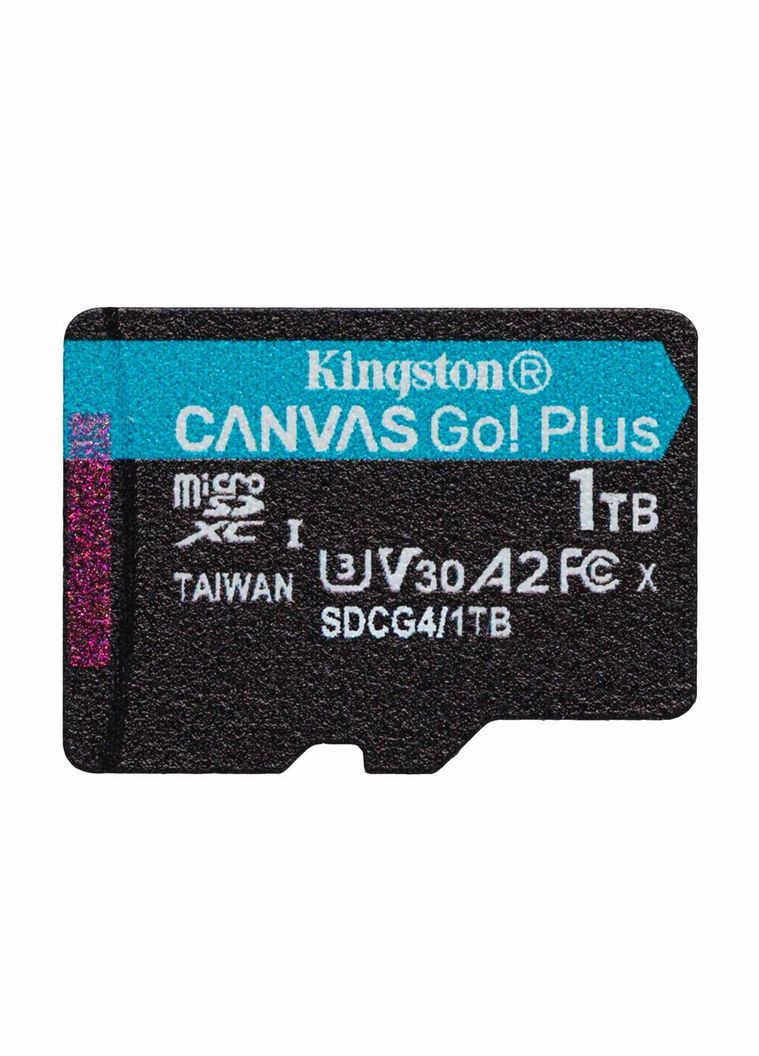 Карта памяти MicroSDXC 1TB UHS-I/U3 Class 10 Canvas Go! Plus R200/W160MB/s (SDCG4/1TBSP) Kingston (336952978)
