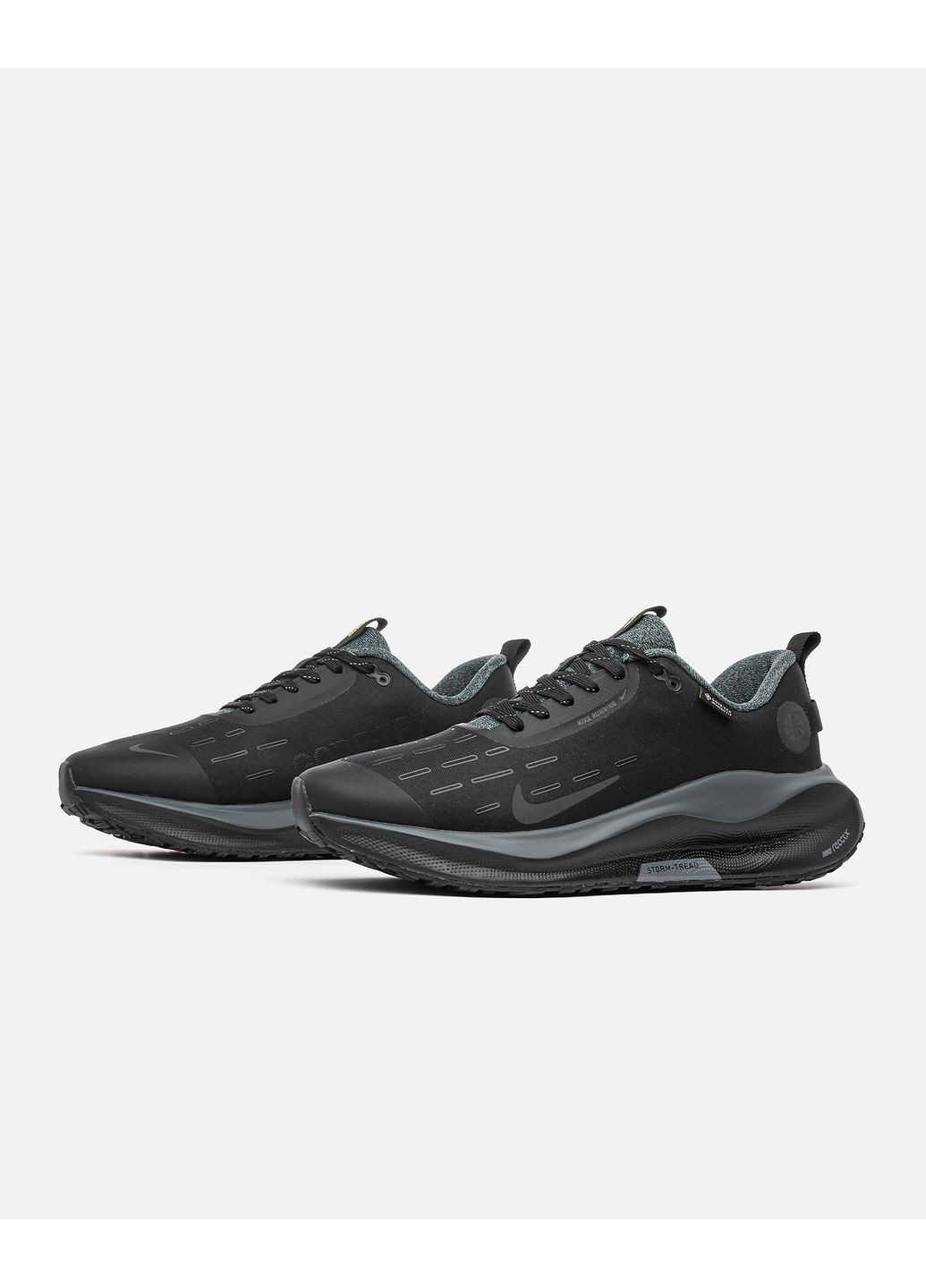 Черные демисезонные кроссовки No Brand