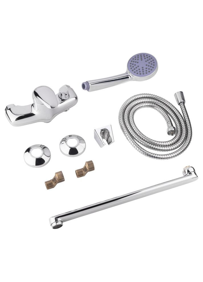 Змішувач для ванни 43 79 з поворотним виливом (з душовим гарнітуром) (k40) LD43790051CRM35128 Chrome LIDZ 0051 (346492323)