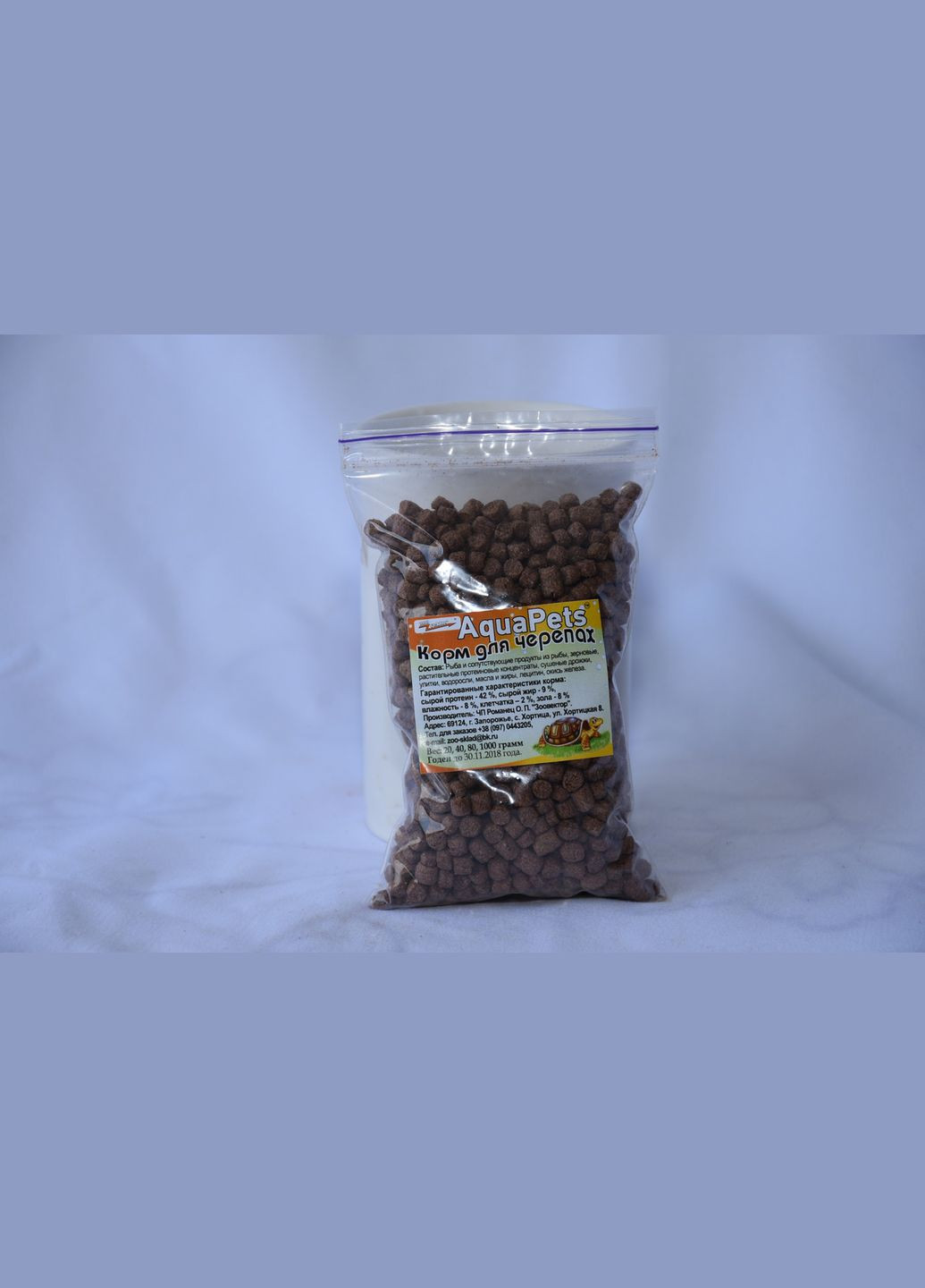 Корм для черепах ТМ AquaPets 40 грамм No Brand (320950471)