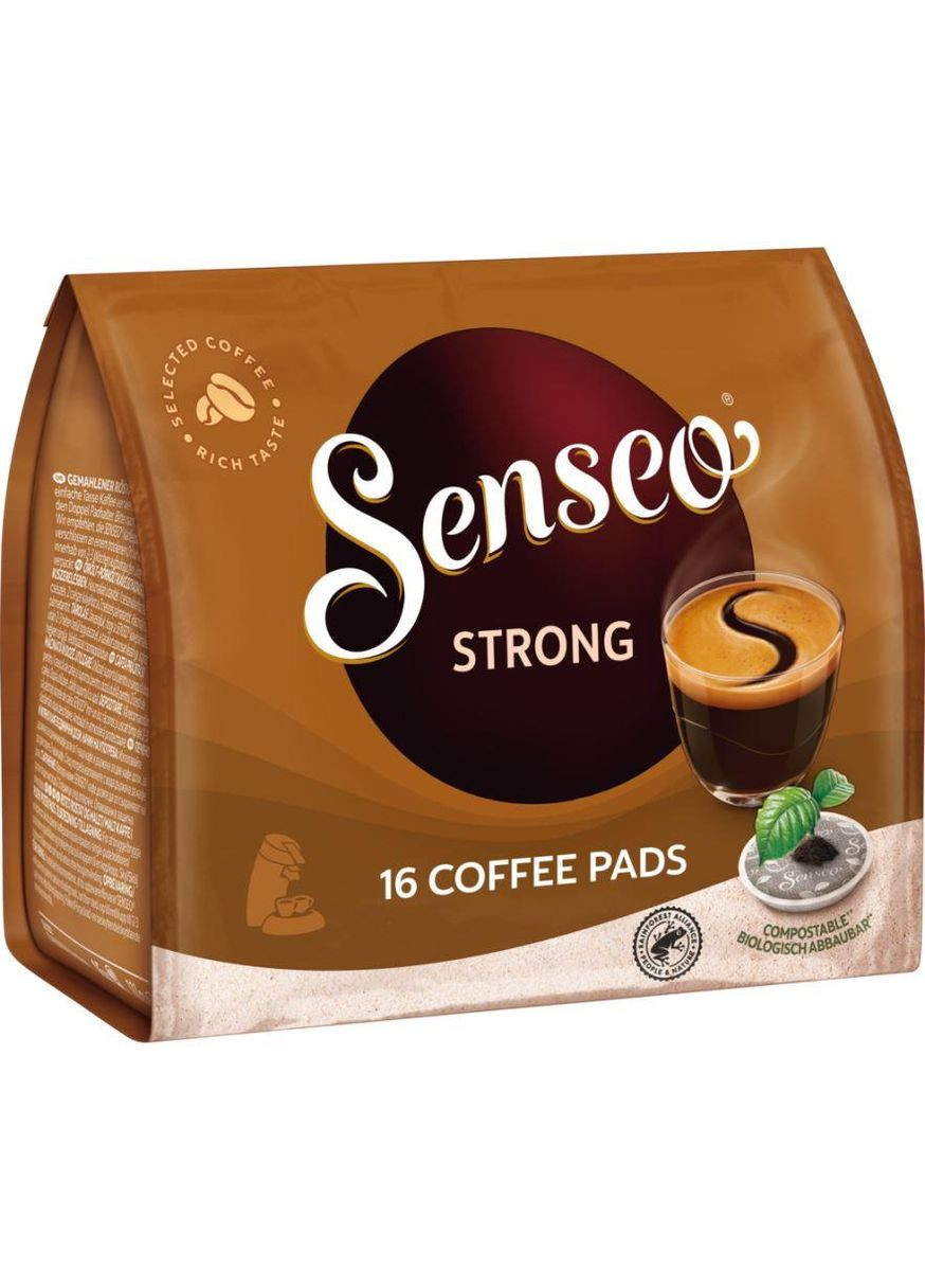 Кава в чалдах Strong, 16 шт. Philips 62 мм Senseo (322417102)