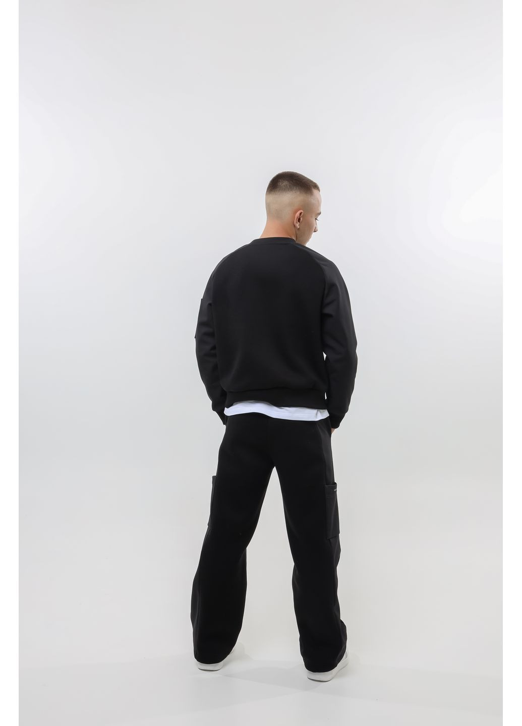 Черные повседневный зимние брюки NEWGEN