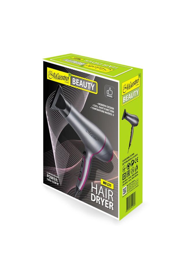 Фен MR 221 2400 Вт Maestro (336874524)