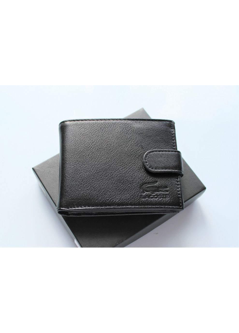 Мужской кожаный кошелек Black No Brand (369365170)