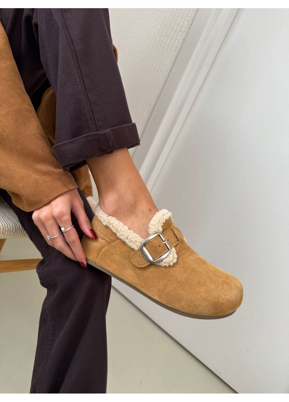 Замшевые зимние лоферы Helen (362648181)