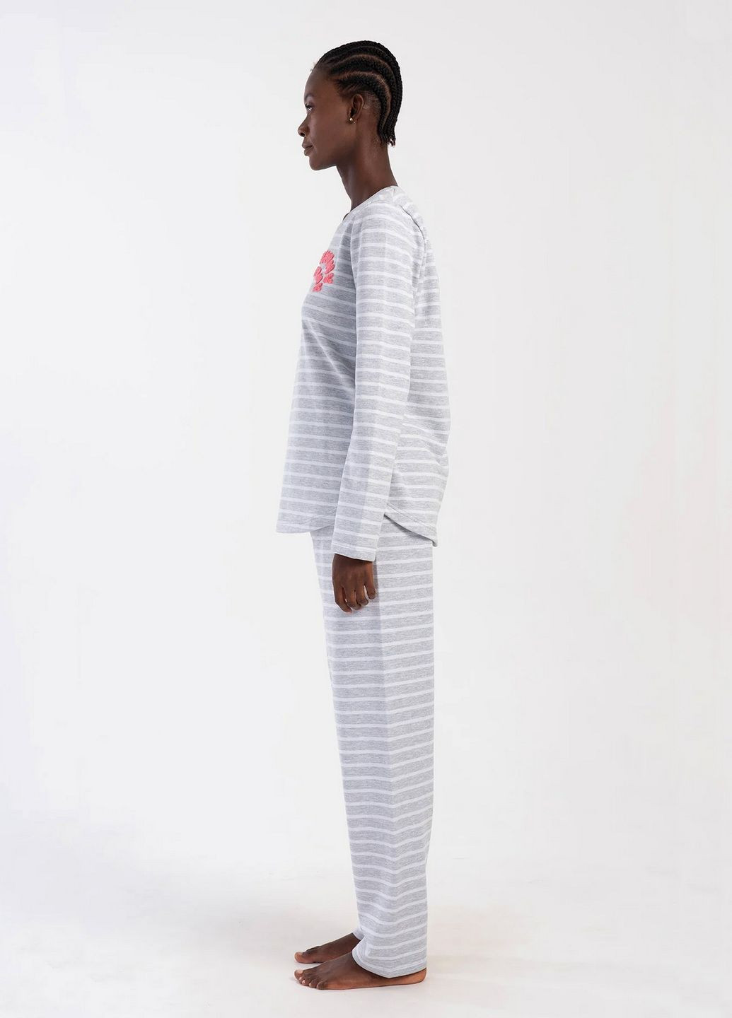 Сіра зимня піжама жіноча Vienetta