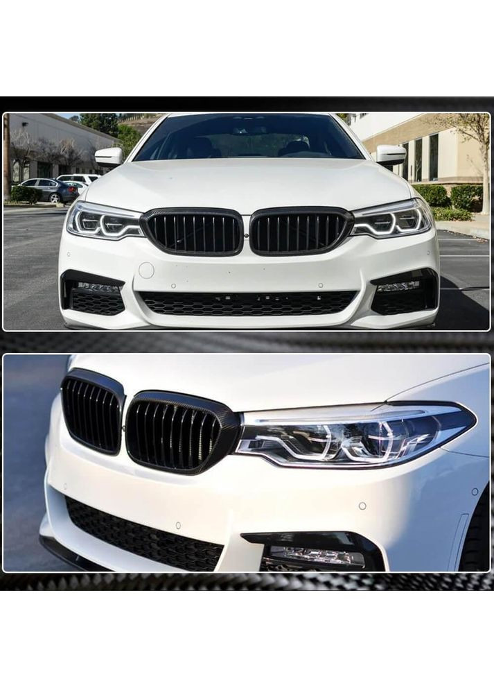 Обведення решітки (2017-2020, Карбон) для 5 серія G30/G31 рр BMW (392721977)