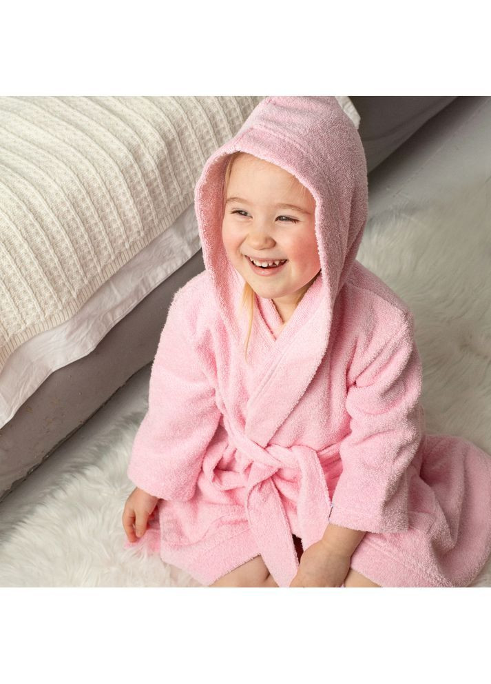 Детский халат с капюшоном махровый унисекс Trendy Tot 03-01409_000000002 (372735915)