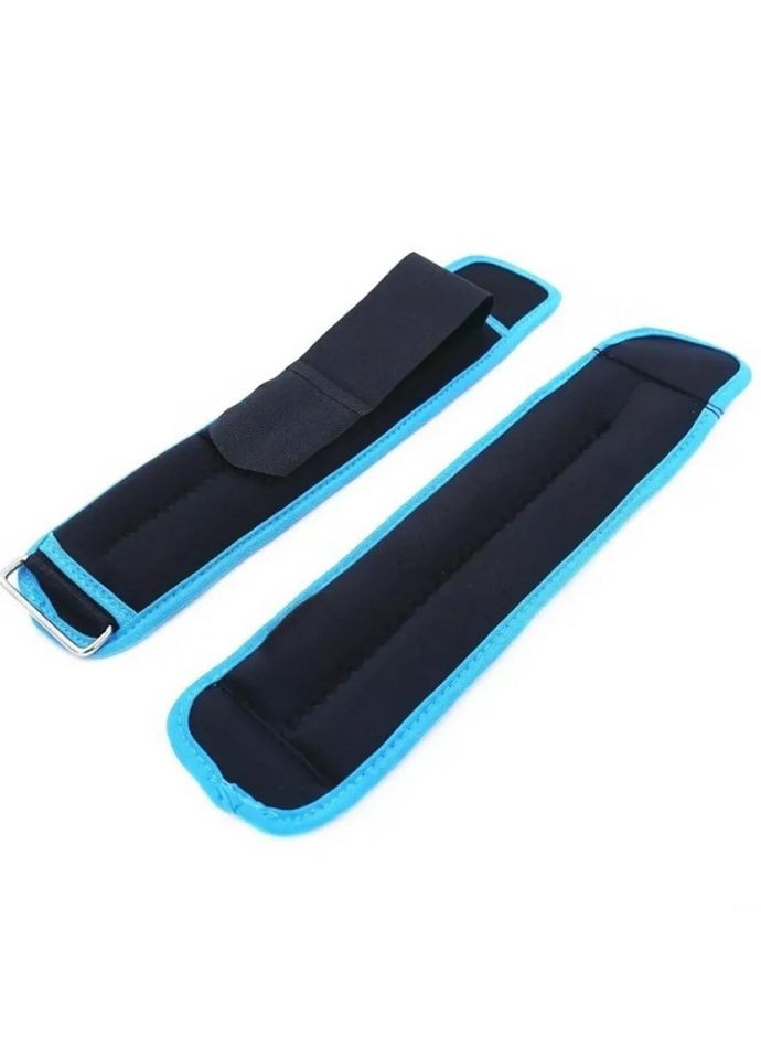 Утяжелители неопреновые NE-LG-WR-B05, 2 шт по 0,5 кг, черно-бирюзовые Newt (322337451)