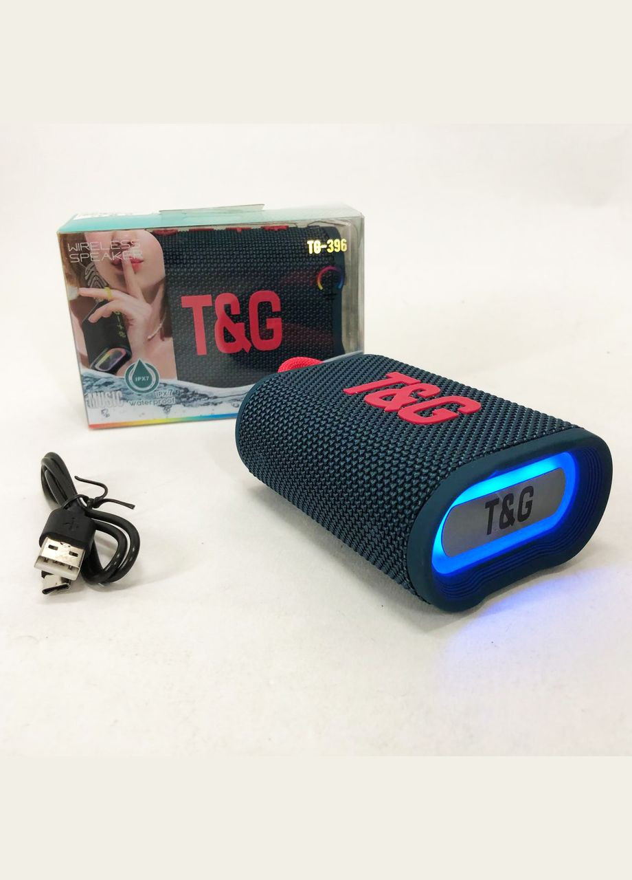 Bluetooth-колонка TG396. Колір: синій No Brand (359475262)