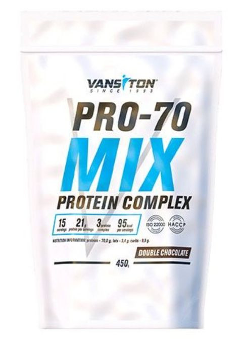 Pro-70 Mix 450 g /15 servings/ Double Chocolate Vansiton (355343816)