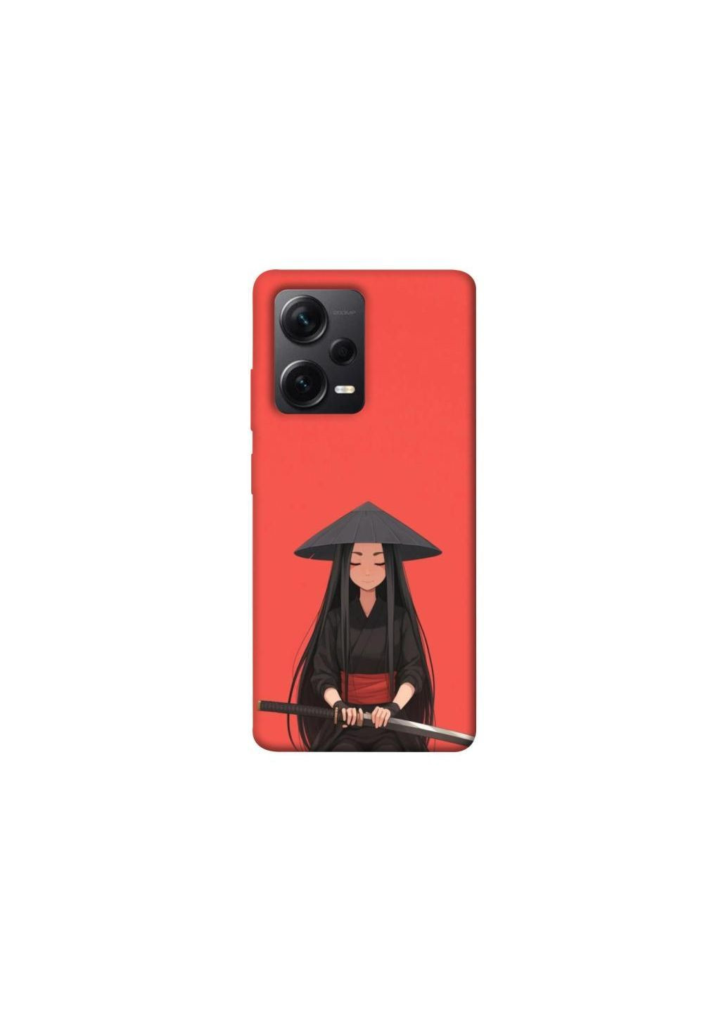 Чохол на Xiaomi Redmi Note 12 Pro 5G Red samurai Frontalka (363874667)