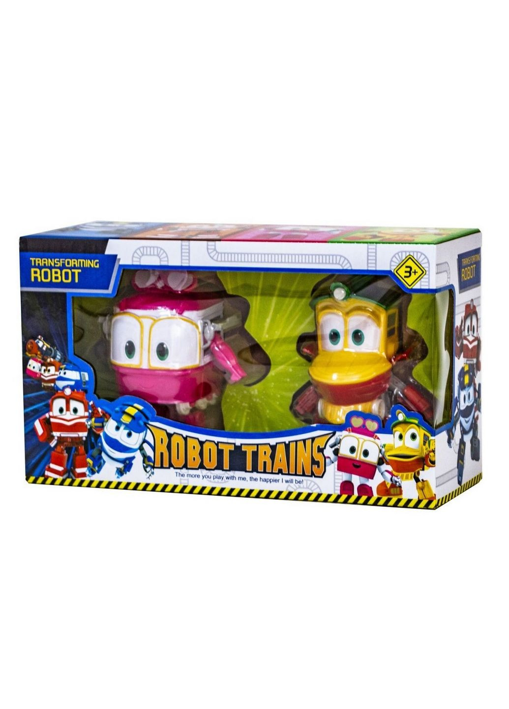 Игровой набор "Robot Trains", 30х11х17 см No Brand (289362994)