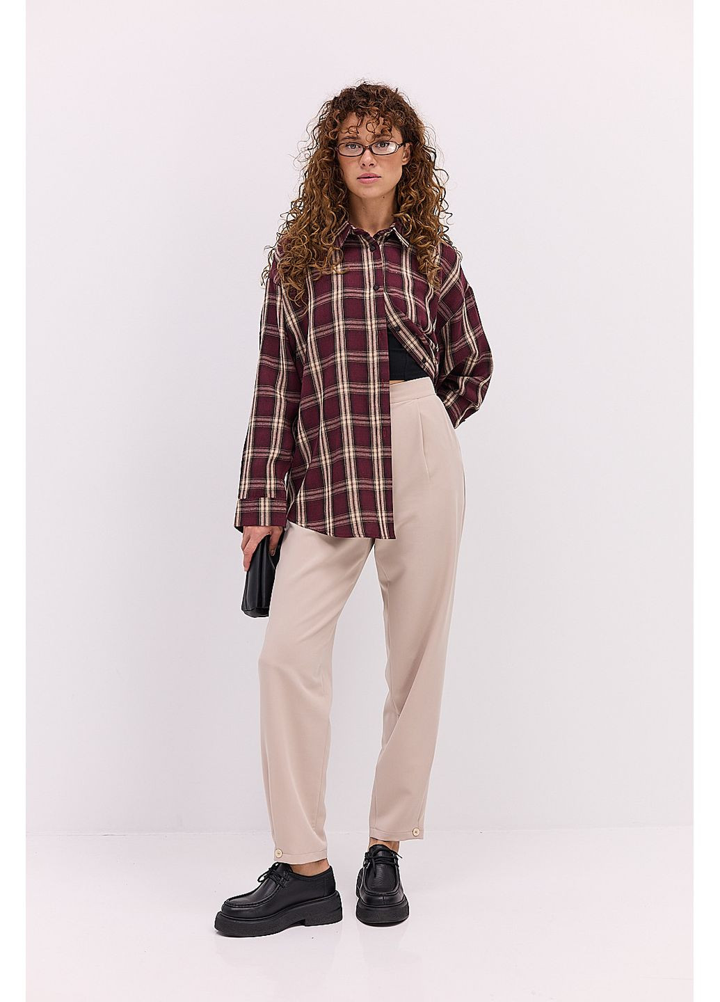 Жіноча картата сорочка Arjen (361314412)