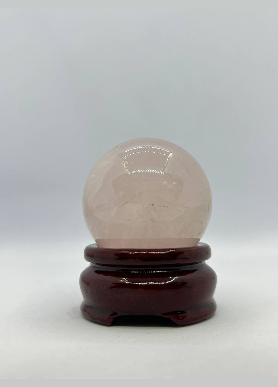 Куля із рожевого кварцу мінерали 0,113 гр No Brand (317868554)
