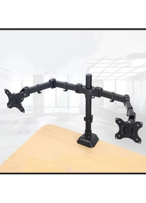 Крепление для двух мониторов настольное кронштейн 17"-33" Z022 UKC (374914346)