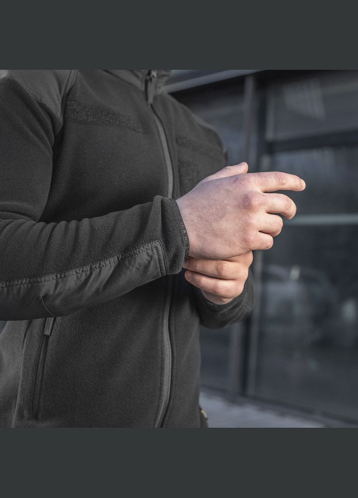 Куртка Combat Fleece Jacket Black M-TAC (315514923)