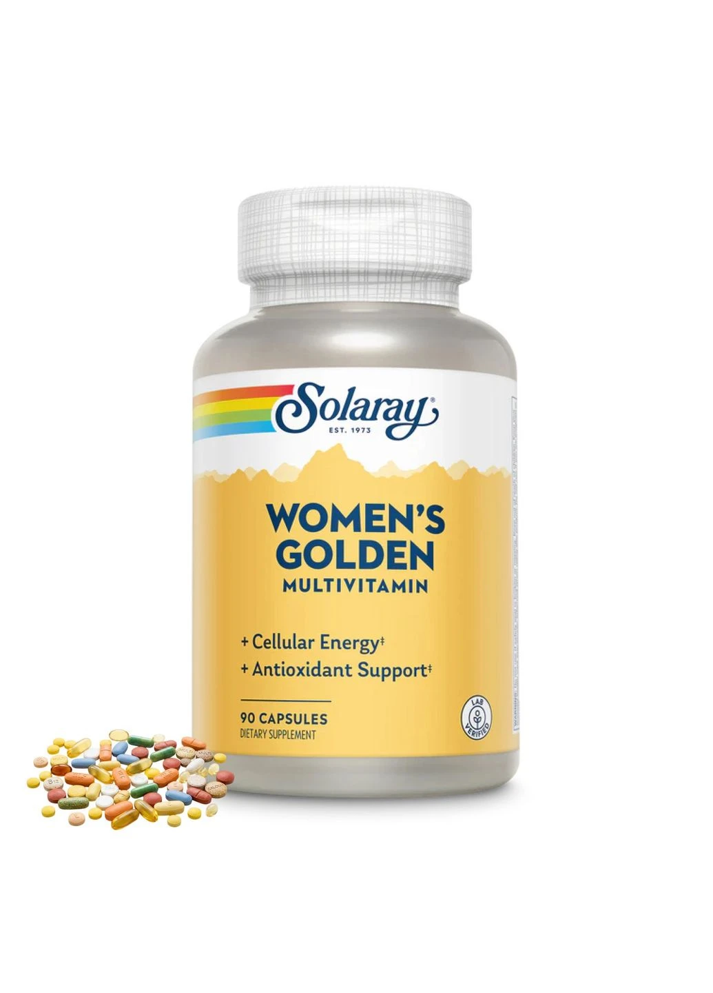 Женский мультивитамин Golden - 90 капсул Solaray (377086219)