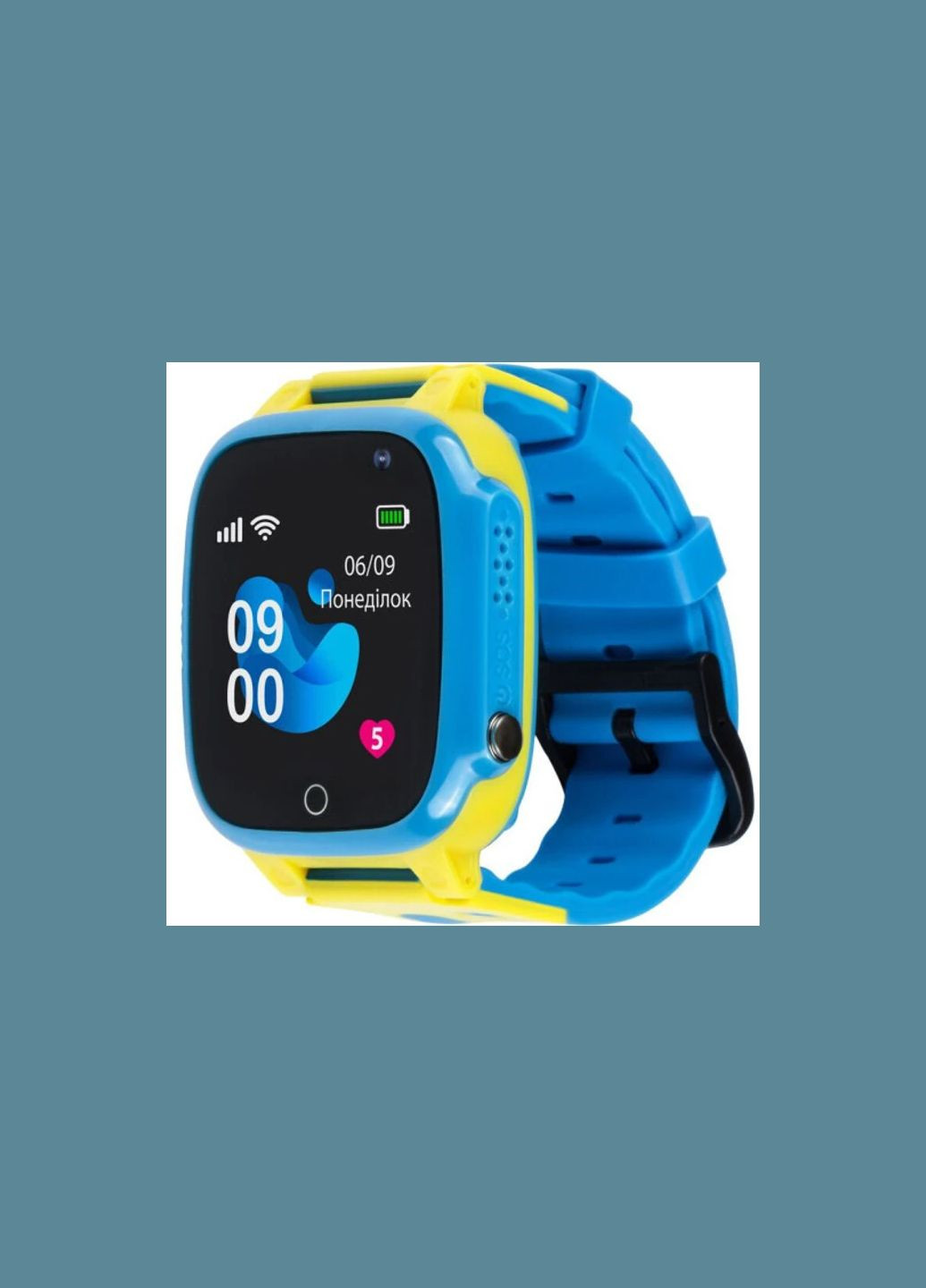 Умные часы детские GO008 Blue Yellow Amigo (323486976)
