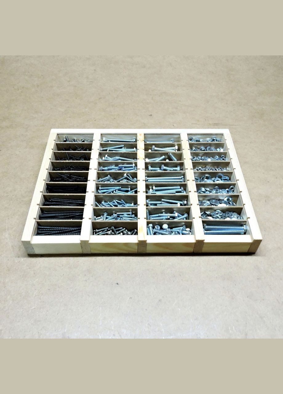 Набор 4х метизов универсальный 2218шт No Brand (328911707)