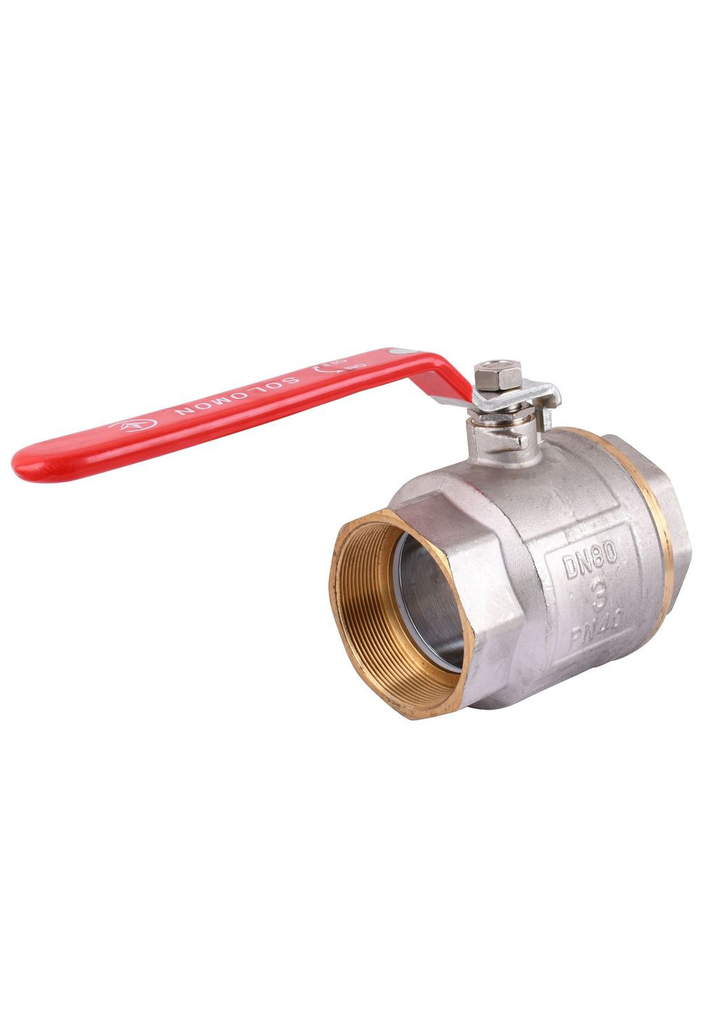 Кран шаровой прямой 3″ ВВ КР PN40 В1001 Solomon (335426273)