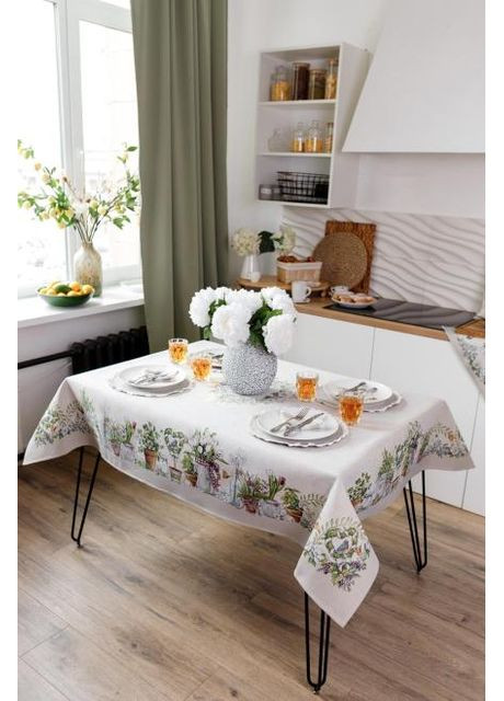 Скатертина Garden 136х136 см Різнокольоровий (8781) Прованс (361784912)