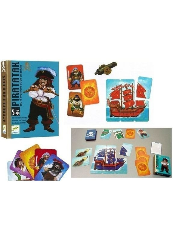 Гра Атака піратів Piratatak DJ05113 Djeco (362314640)