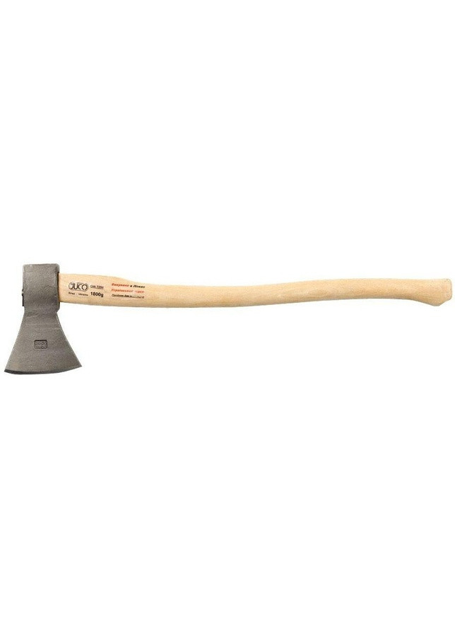 Сокира Традиція (800 мм, 1.8 кг) з дерев'яною рукояткою (20312) Juco (264744017)