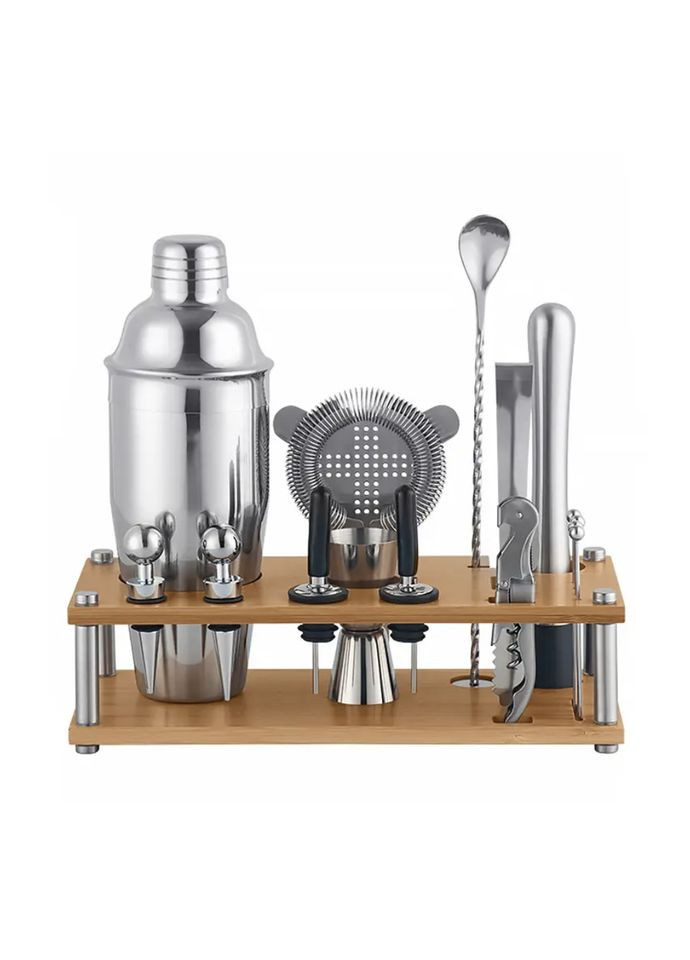 Подарунковий набір бармена B6 для приготування коктейлів 16 предметів Youchen (323640790)